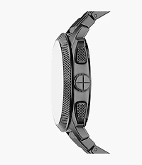 Machine Chronograph Smoke Stainless Steel Watch