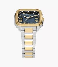 Crosby Three-Hand Date Two-Tone Stainless Steel Watch