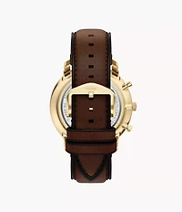 Neutra Chronograph Brown Leather Watch