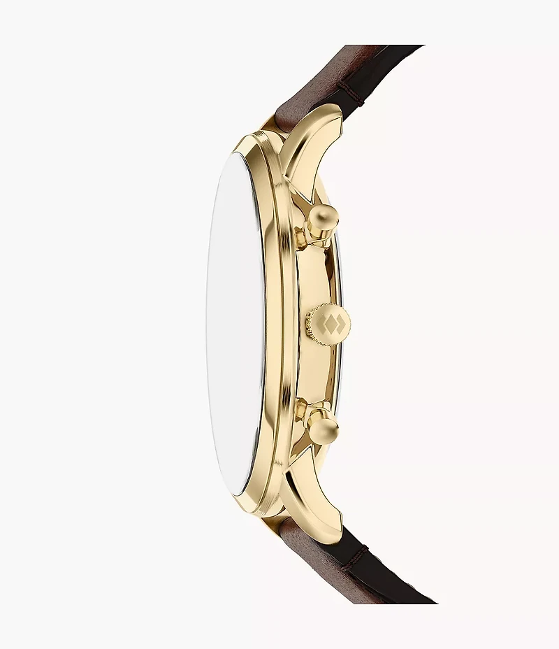 Neutra Chronograph Brown Leather Watch
