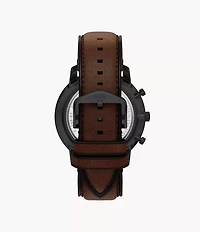 Neutra Chronograph Brown Leather Watch