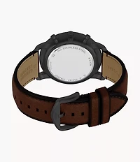 Neutra Chronograph Brown Leather Watch