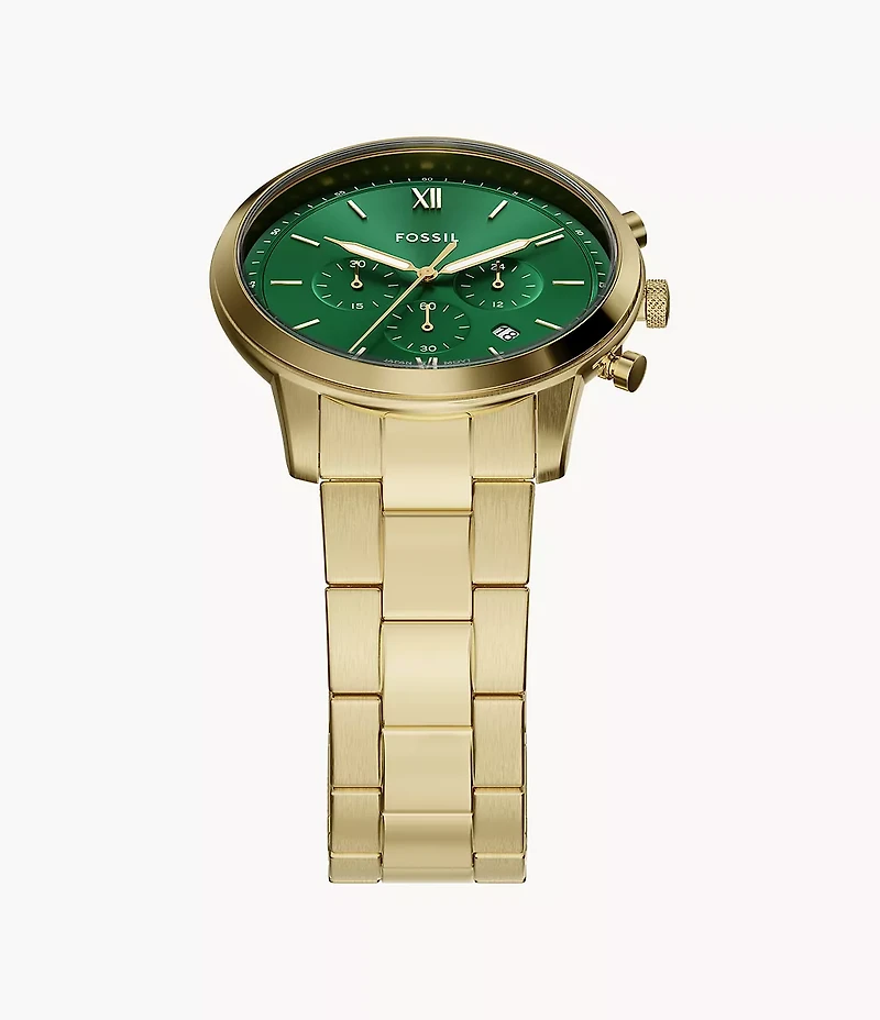 Neutra Chronograph Gold-Tone Stainless Steel Watch