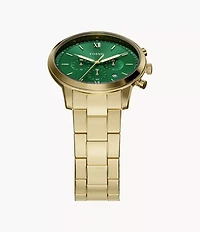 Neutra Chronograph Gold-Tone Stainless Steel Watch