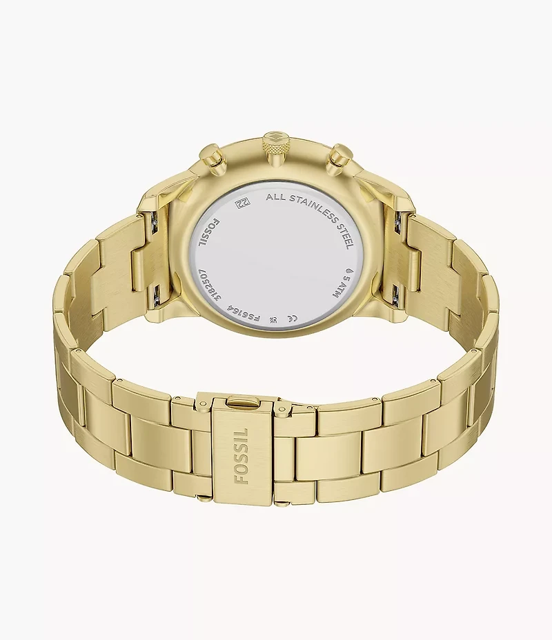 Neutra Chronograph Gold-Tone Stainless Steel Watch