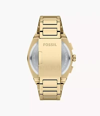 Everett 44mm Chronograph Gold-Tone Stainless Steel Watch