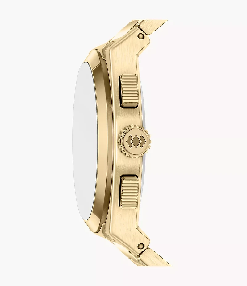 Everett 44mm Chronograph Gold-Tone Stainless Steel Watch