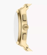 Everett 44mm Chronograph Gold-Tone Stainless Steel Watch