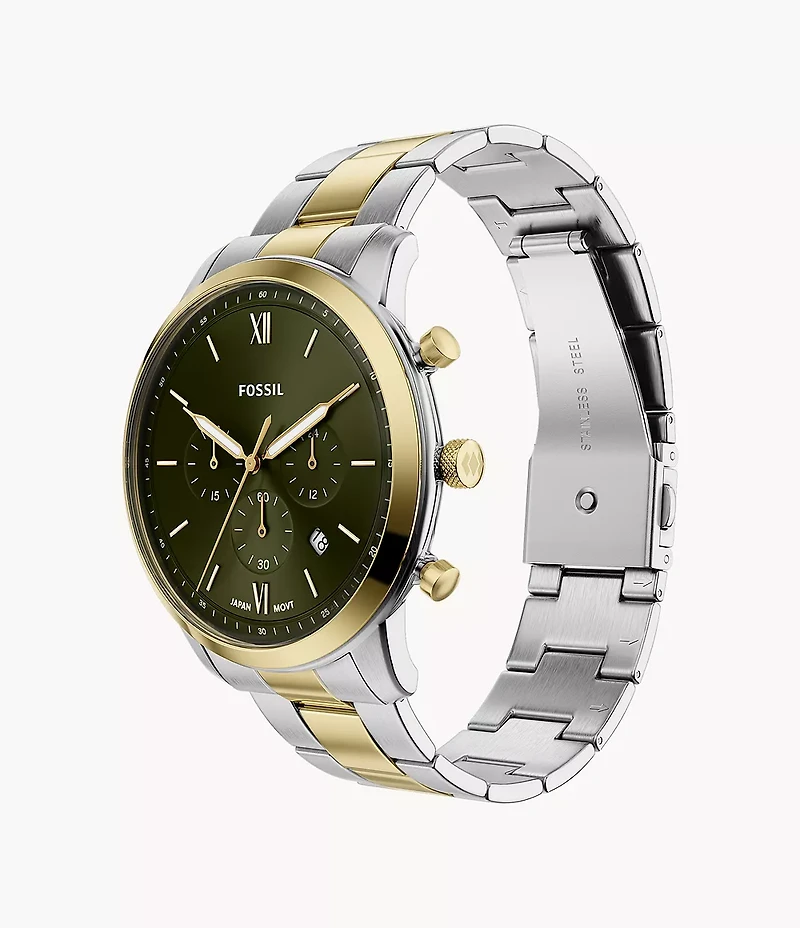Neutra 44mm Chronograph Two-Tone Stainless Steel Watch