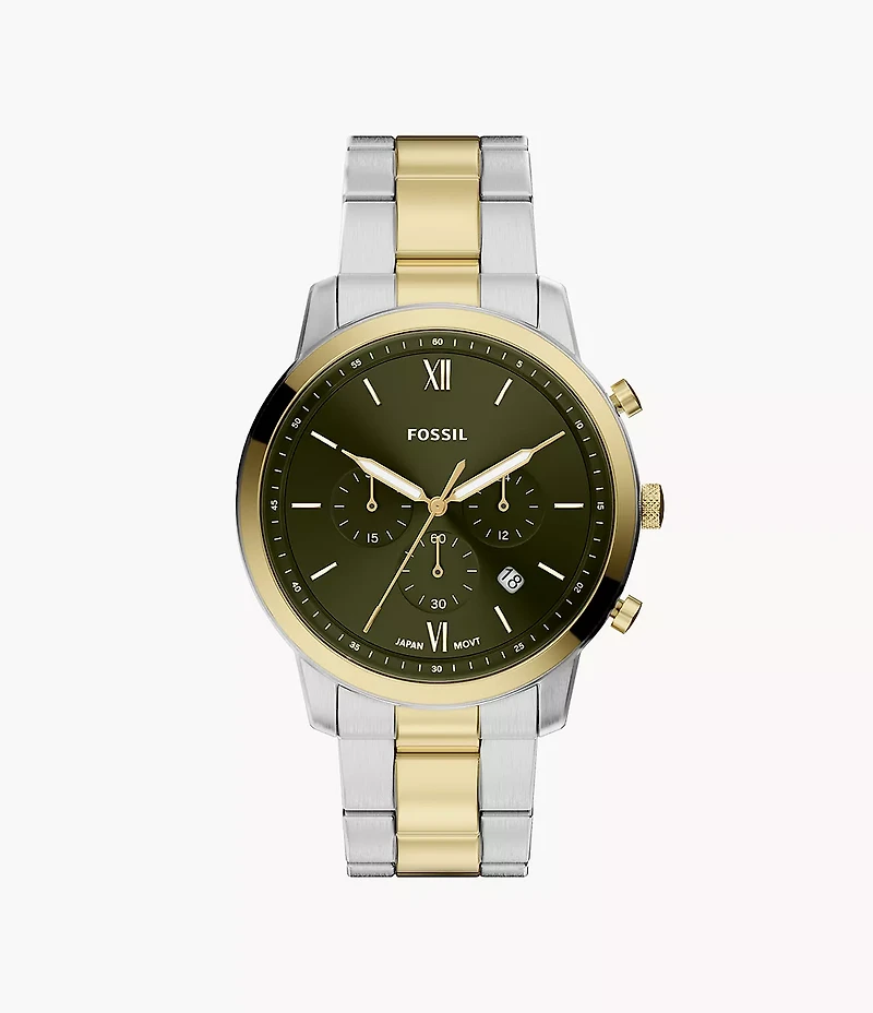 Neutra 44mm Chronograph Two-Tone Stainless Steel Watch