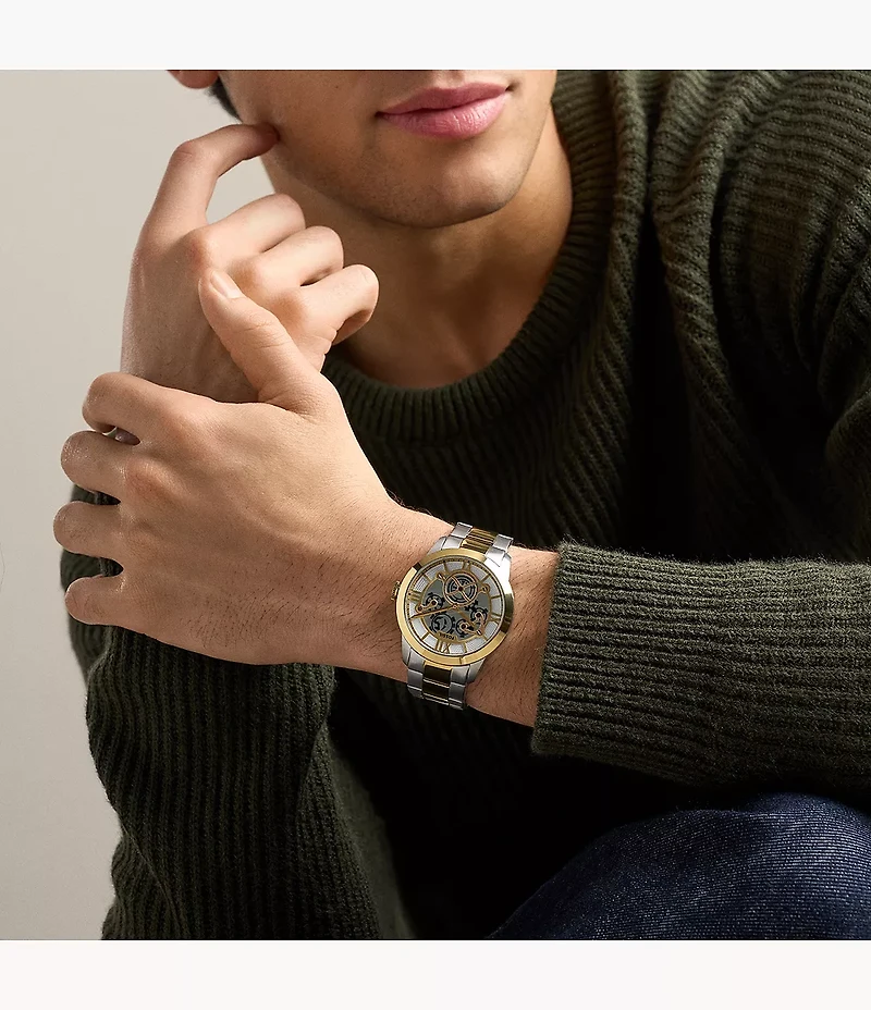 Townsman Big Tic 42mm Two-Tone Stainless Steel Watch