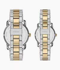 Copeland 42mm Three-Hand Two-Tone Stainless Steel Watch Set