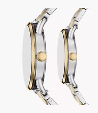 Copeland 42mm Three-Hand Two-Tone Stainless Steel Watch Set
