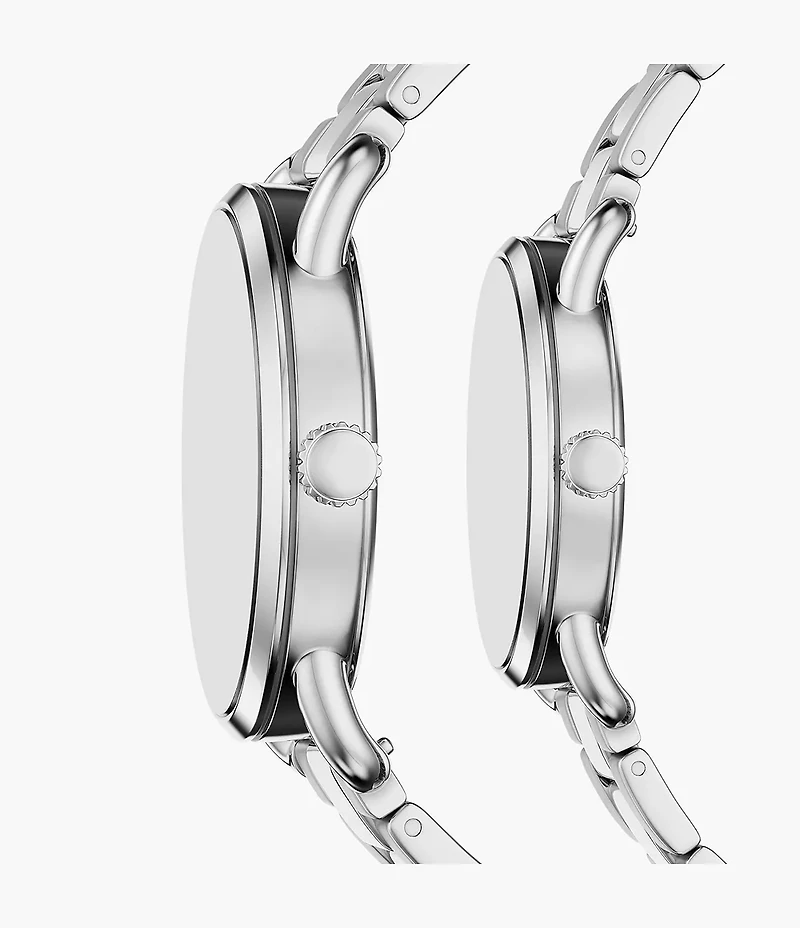 Copeland 42mm Three-Hand Stainless Steel Watch Set