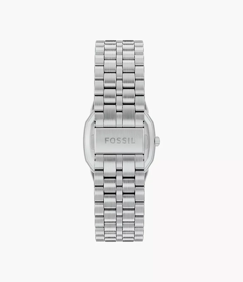 Harlow 33mm Three-Hand Stainless Steel Watch