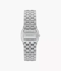 Harlow 33mm Three-Hand Stainless Steel Watch