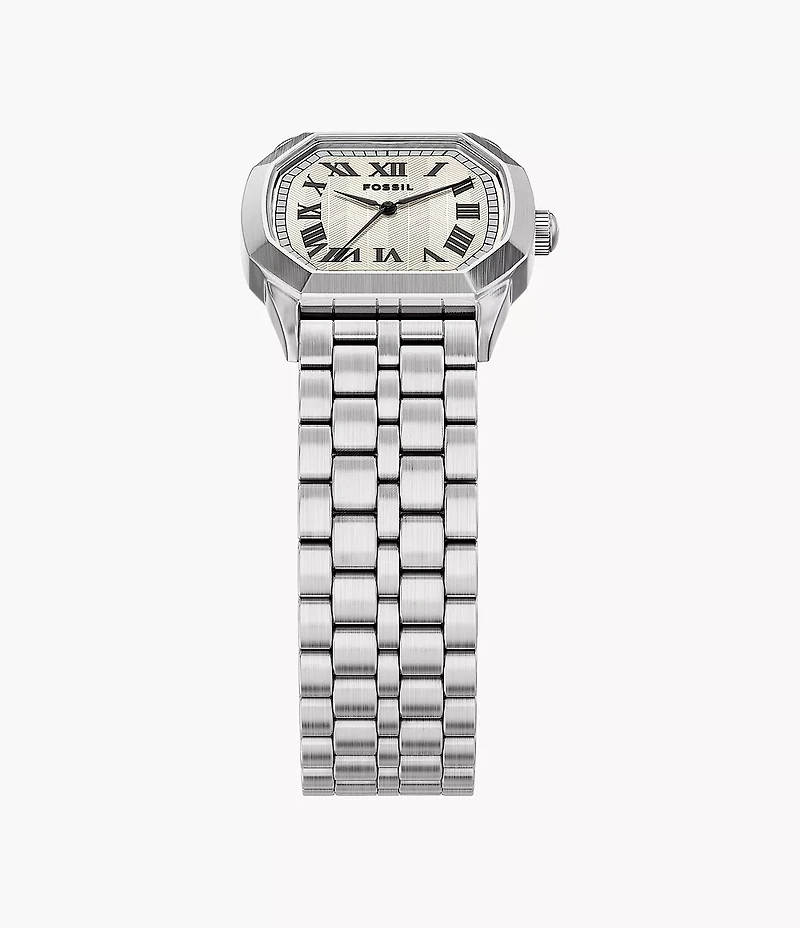 Harlow 33mm Three-Hand Stainless Steel Watch