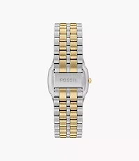 Harlow 33mm Three-Hand Two-Tone Stainless Steel Watch
