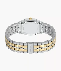 Harlow 33mm Three-Hand Two-Tone Stainless Steel Watch