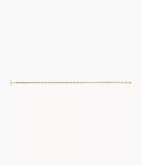 Heritage D-Link Gold-Tone Brass Chain Bracelet