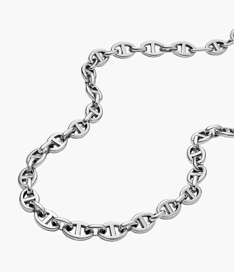 Heritage D-Link Stainless Steel Chain Necklace