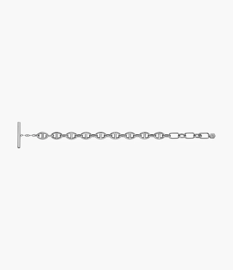 Heritage D-Link Stainless Steel Chain Bracelet