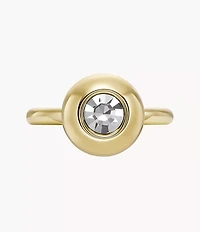 Bright Baubles Gold-Tone Brass Center Focal Ring
