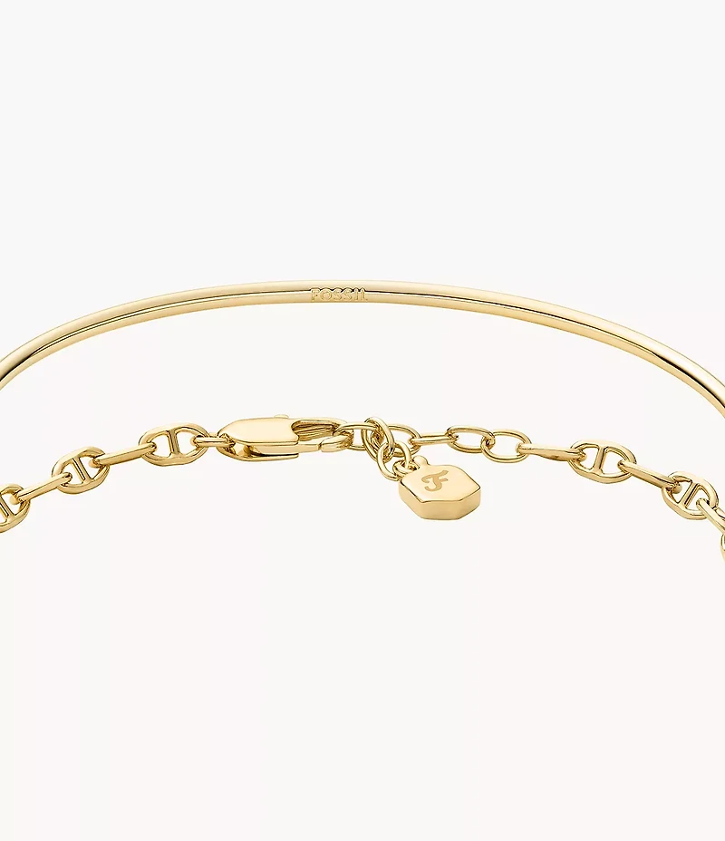 Heritage Gold-Tone Brass Bracelet Gift Set