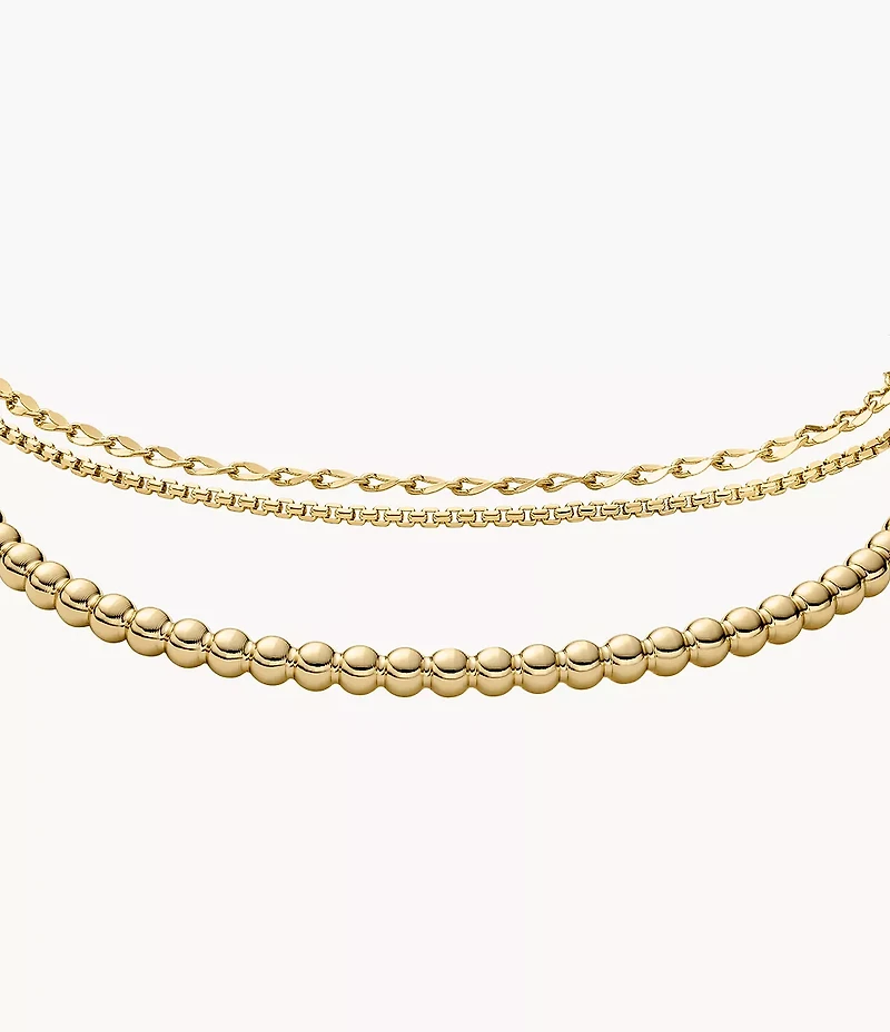Ellis Gold-Tone Brass Bracelet Gift Set