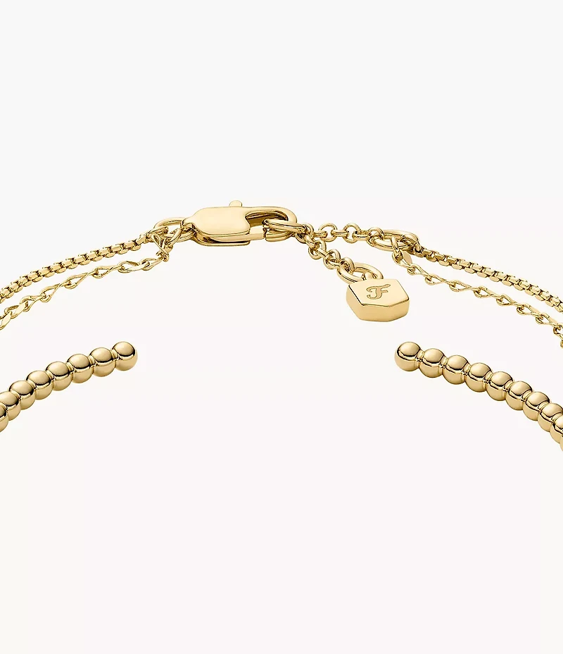 Ellis Gold-Tone Brass Bracelet Gift Set