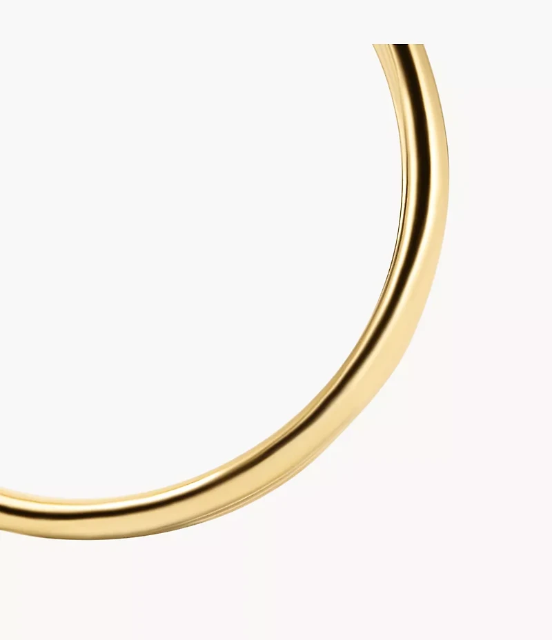 Sutton Heartbeat Gold-Tone Brass Prestack Ring
