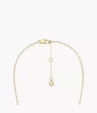 Sutton By The Sea Gold-Tone Brass Shell Necklace