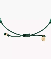 Sutton Mini Moments Green Beaded Clover Bracelet