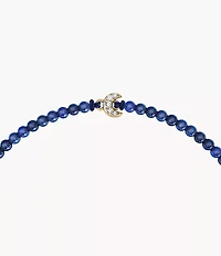 Sutton Mini Moments Blue Beaded Crescent Moon Bracelet