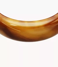 Resin Collection Amber Bangle Bracelet
