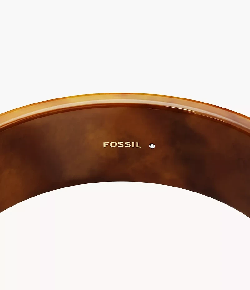 Resin Collection Amber Bangle Bracelet