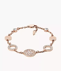 Merrit Mosaic Mother-of-Pearl Disc Station Bracelet