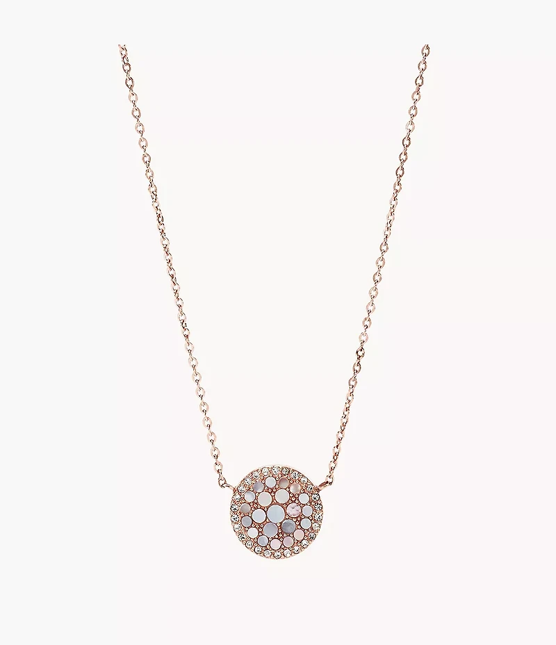 Merrit Mosaic Stainless Steel Necklace