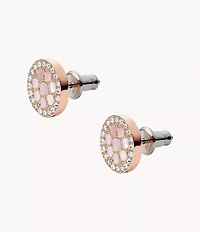 Merrit Mosaic Mother-of-Pearl Stud Earrings