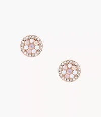 Merrit Mosaic Mother-of-Pearl Stud Earrings