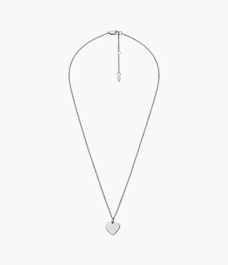 Ellis Heart Stainless Steel Necklace