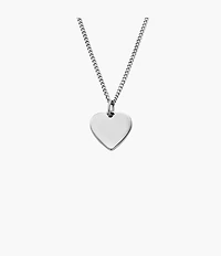 Ellis Heart Stainless Steel Necklace