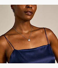 Ellis Heart Stainless Steel Necklace