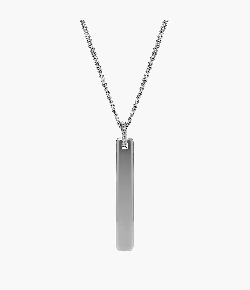 Ellis Vintage Casual Stainless Steel Pendant Necklace