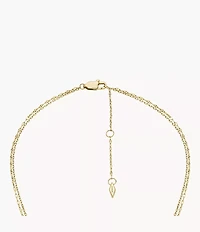 Sutton Tokens Of Affection Two-Tone Stainless Steel Chain Necklace