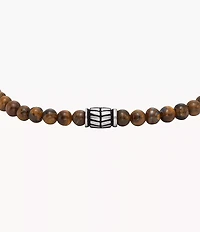 Everett Tiger's Eye Beaded Bracelet