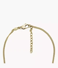 Drew Gold-Tone Stainless Steel Chain Necklace