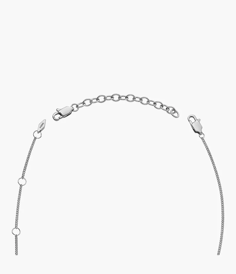 All Stacked Up Stainless Steel Chain Necklace Extender
