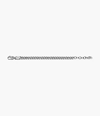 Harlow Linear Texture Chain Stainless Steel Bracelet