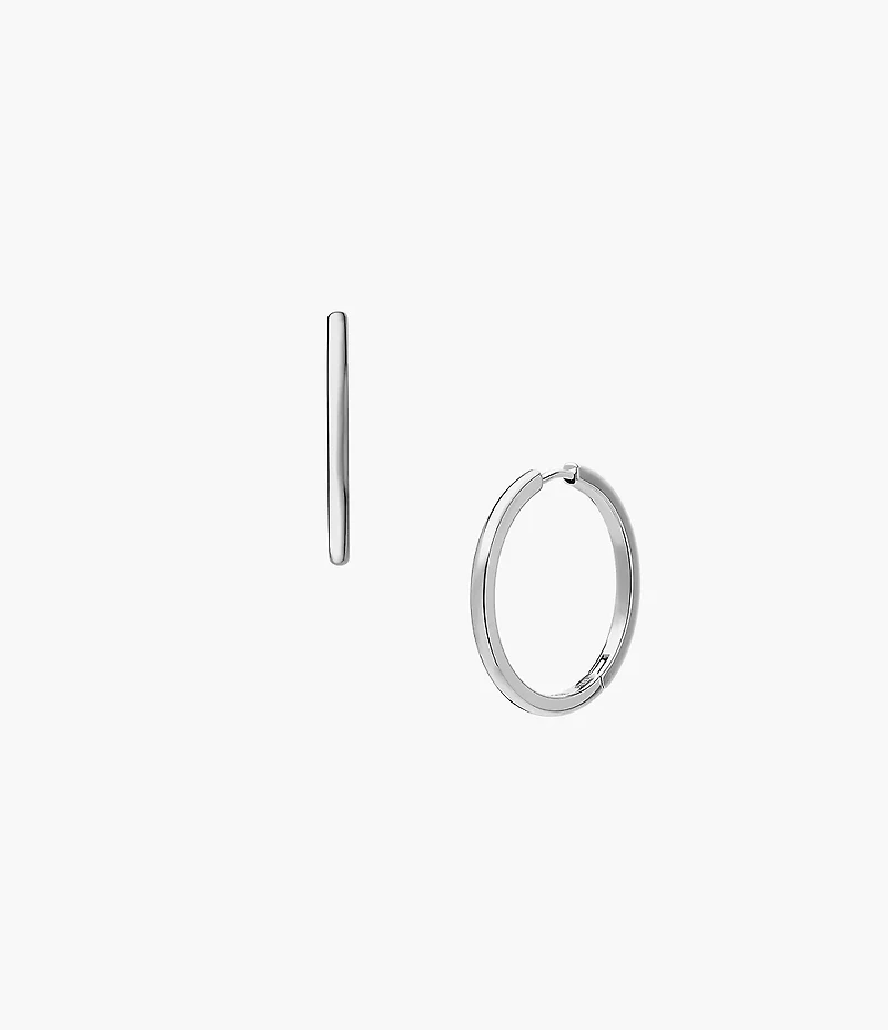 Ellis Essentials Stainless Steel Hoop Earrings